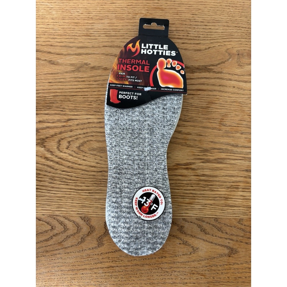 Little Hotties Thermal Felt Insole One Size Trim To Fit Great For Boots New